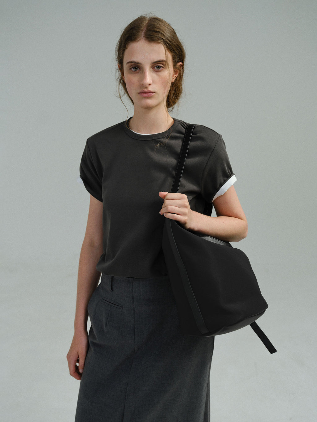AUBOUR core t-shirt (charcoal)