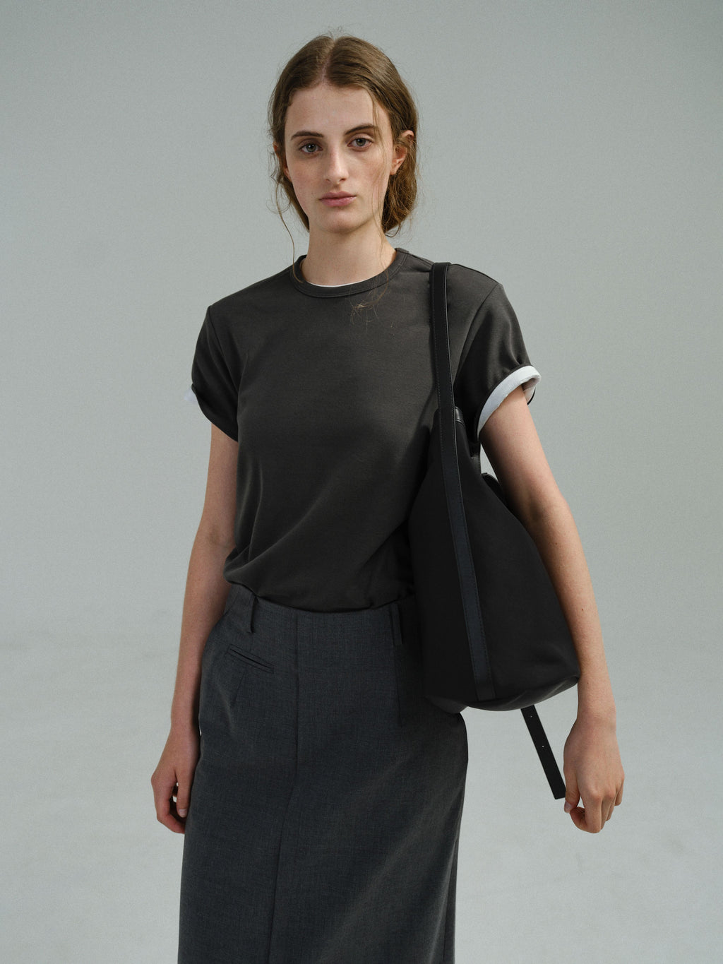 AUBOUR core t-shirt (charcoal)