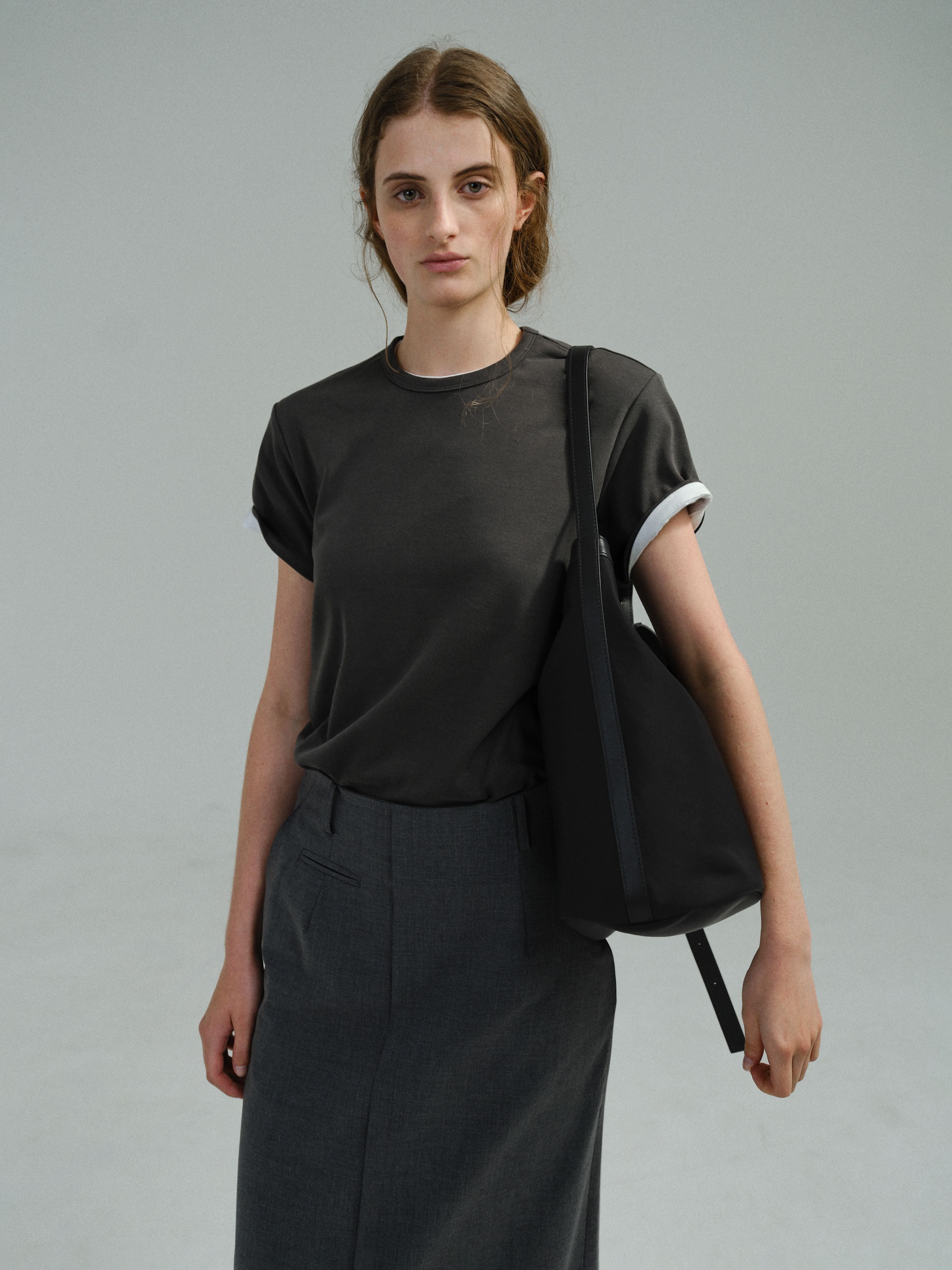 AUBOUR core t-shirt (charcoal)