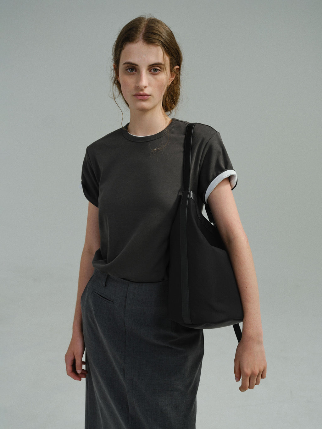 AUBOUR core t-shirt (charcoal)