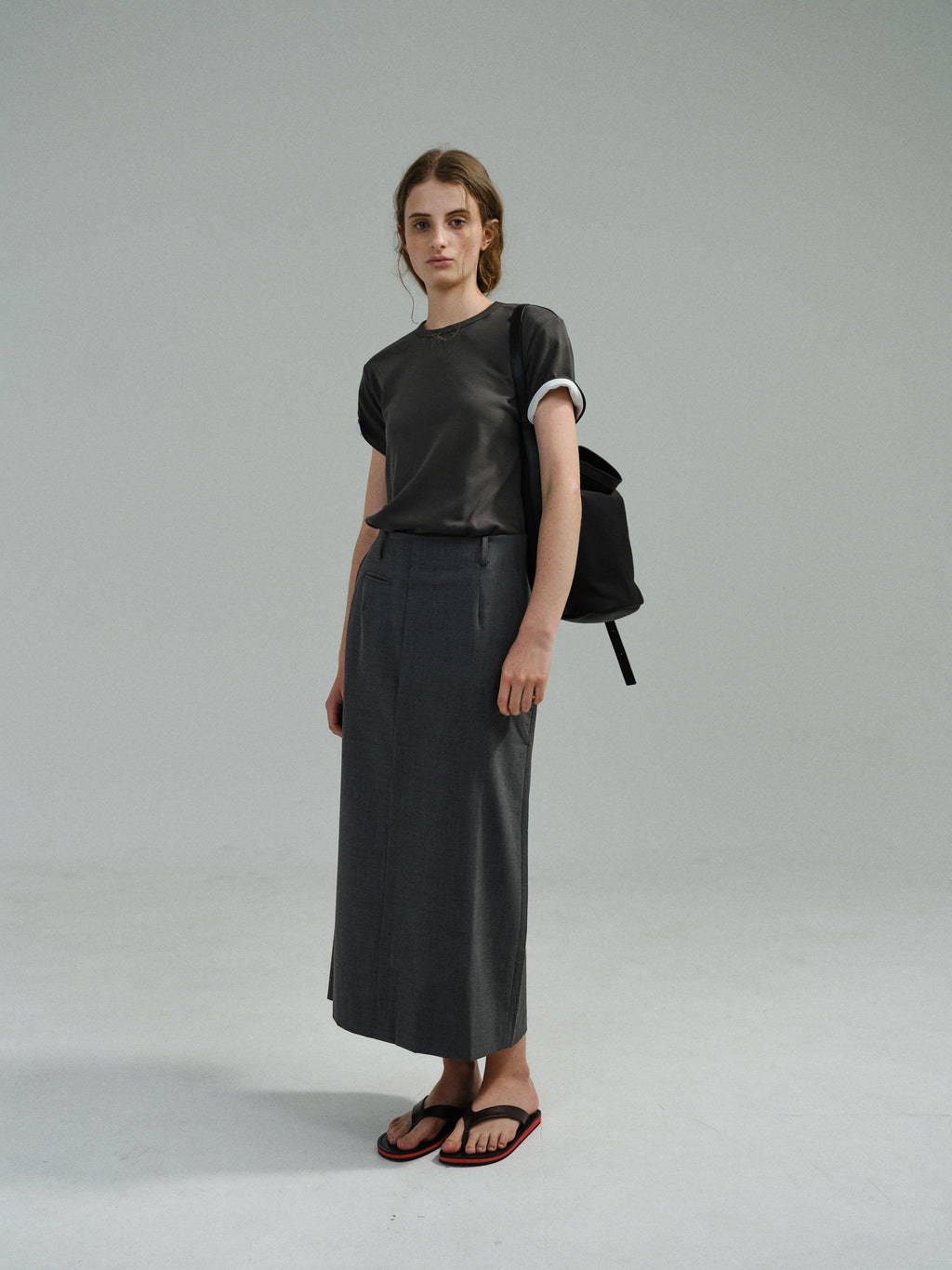 AUBOUR core t-shirt (charcoal)