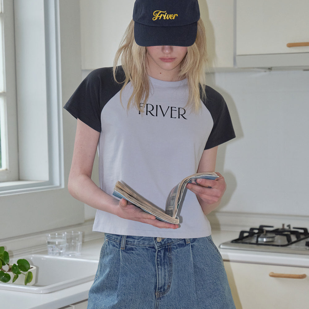 FRIVER07 Raglan friver logo t-shirt [FRSP08TS25]_Sky blue