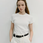 BLANK03 organic cotton rib t-shirt (5colors)