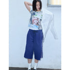 SAND SOUND (WOMEN) Photo tee light blue_MS6542A90Q
