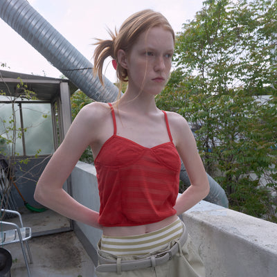 343. Dart Camisole _ Red