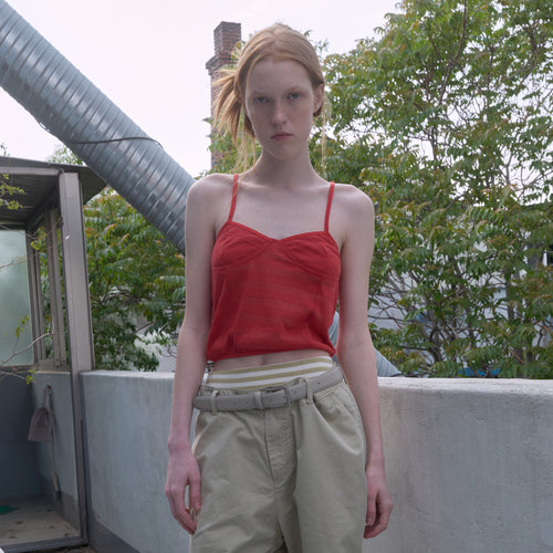 NOCONTENT 343. Dart Camisole _ Red