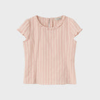 SIENNE [3rd] Poe Frill Blouse (Red)