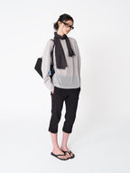Tekto Hope linen sweatshirt_Ash grey