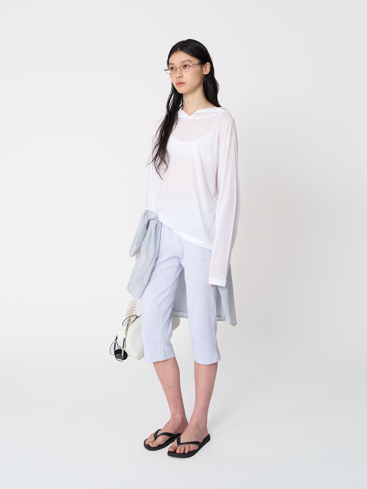 Tekto Kiko hoodied t-shirt_White