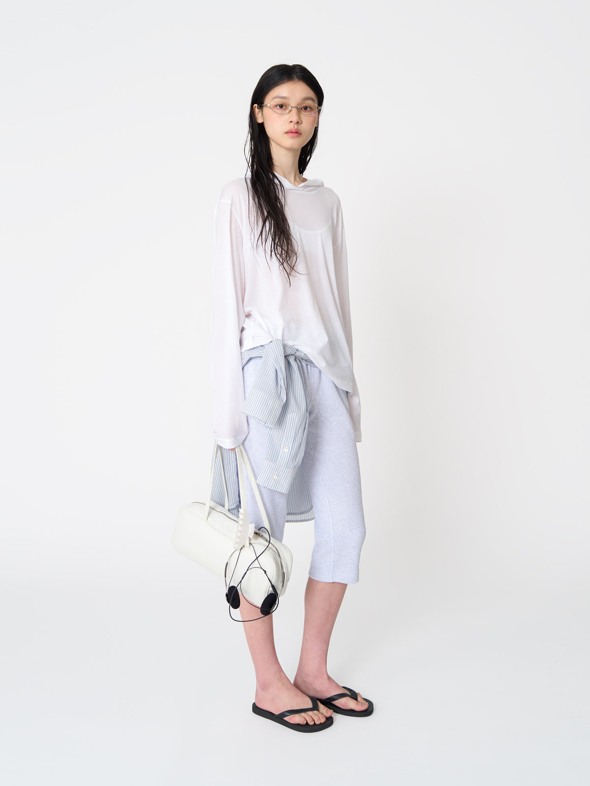 Tekto Kiko hoodied t-shirt_White