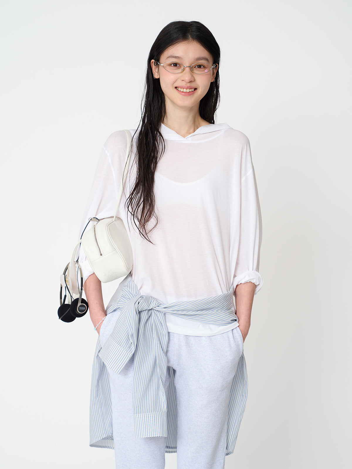 Tekto Kiko hoodied t-shirt_White