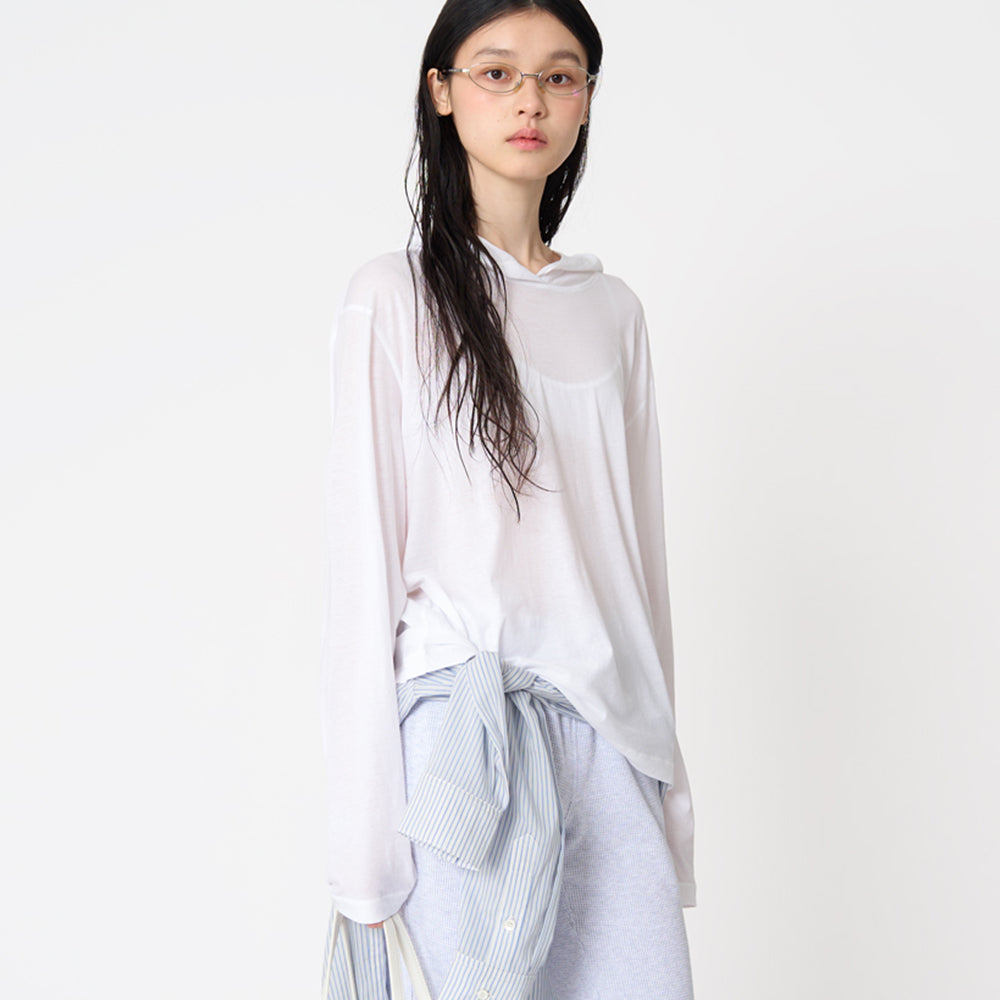 Tekto Kiko hoodied t-shirt_White