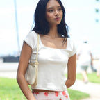 LANG&LU MAGNOLIA Lace Top_IVORY