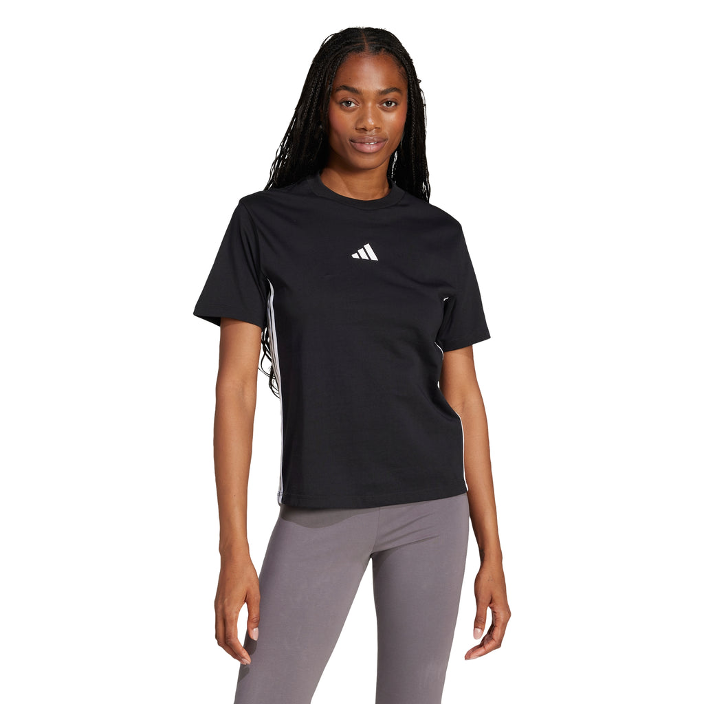 ADIDAS Essential 3-Stripe Cotton Tee JD0846