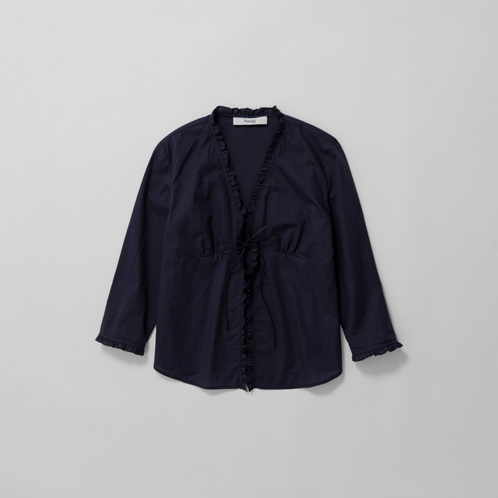 HAAG a natural blouse (navy)