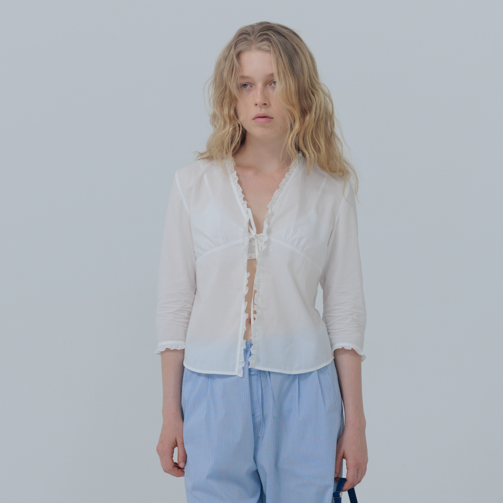 HAAG a natural blouse (white)