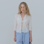 HAAG a natural blouse (white)