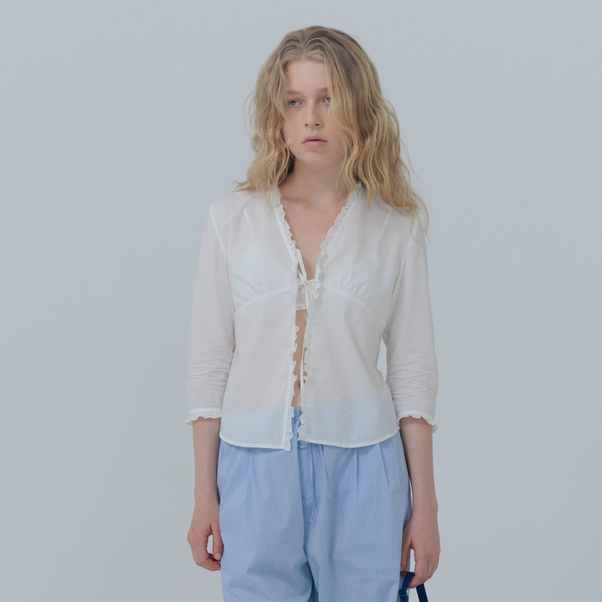 HAAG a natural blouse (white)
