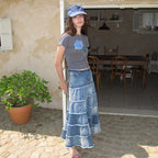 CENTAUR.KR ROSI CROP T-SHIRT_CHARCOAL