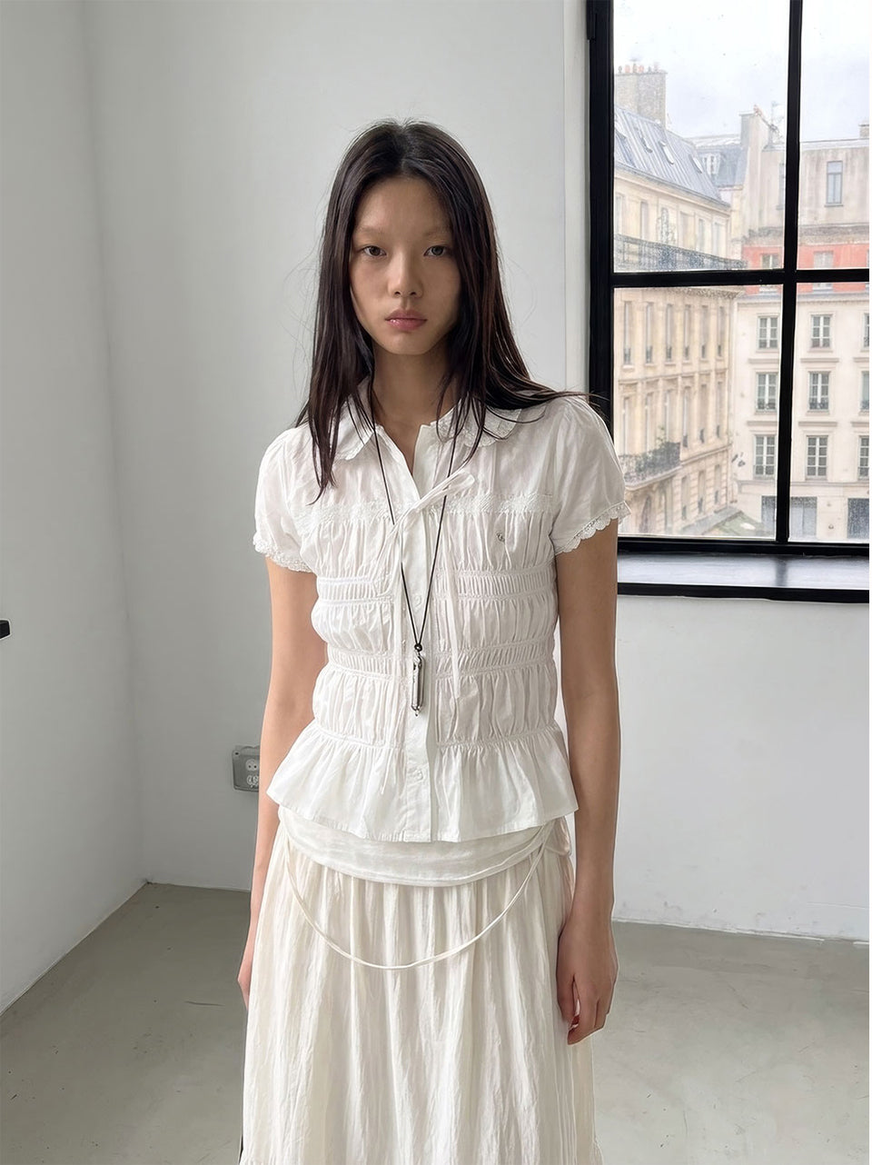 OUI MAIS NON Emma loved cotton blouse