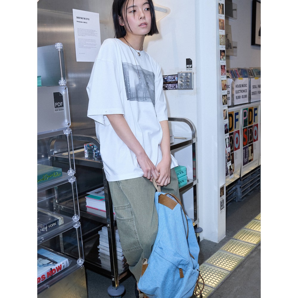 SAND SOUND (UNISEX) Short Sleeve Photo T-Shirt White (MS6542A921)