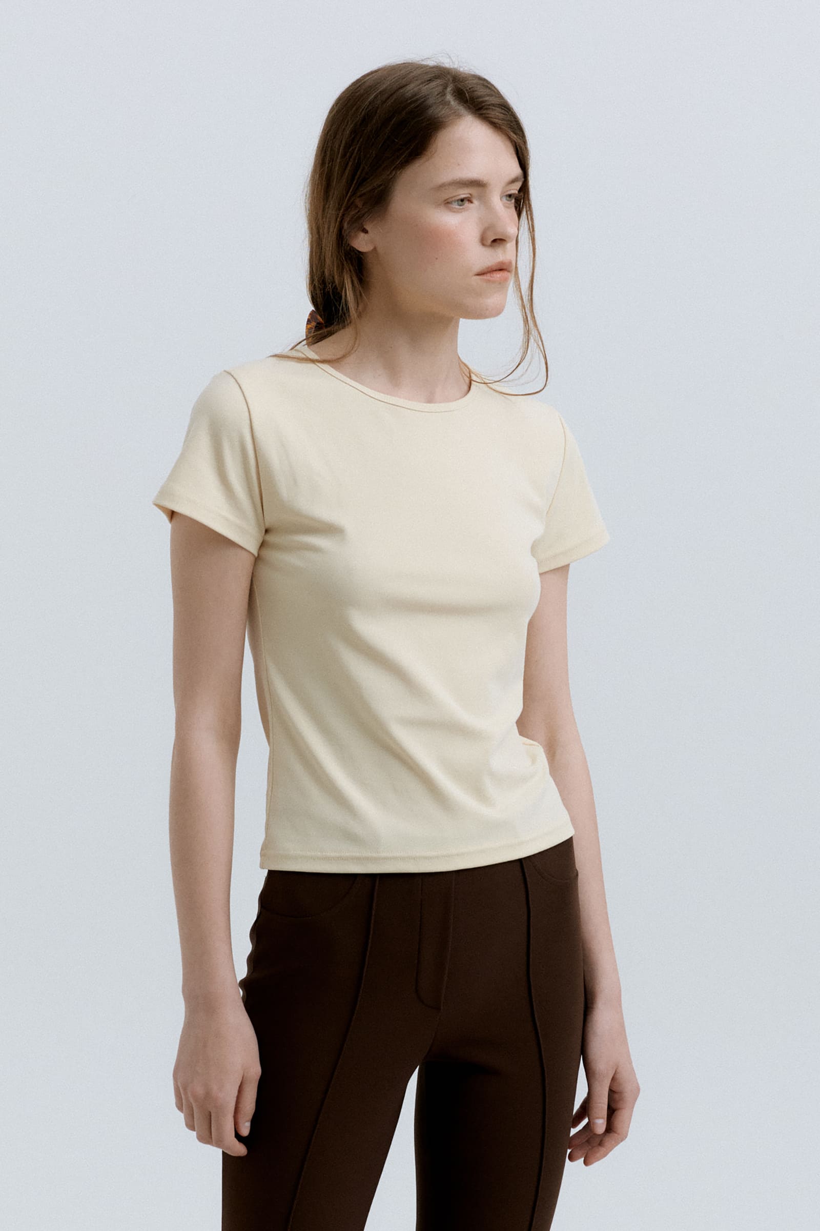 HACER Soft Solid T-Shirt (4color)