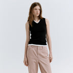 HACER Cleo V-neck Sleeveless (3color)