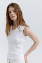 HACER Cleo V-neck Sleeveless (3color)