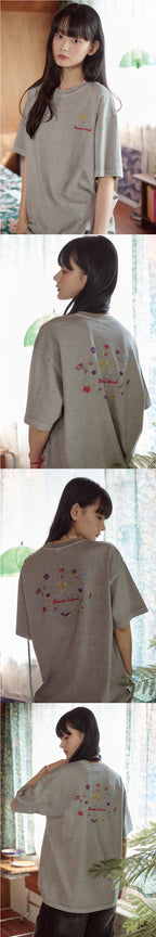 CPGN Dream Island Pigment Short Sleeve T-Shirt Ghost Gray