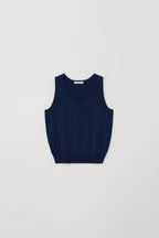 HACER Peony U-Neck Sleeveless (Cobalt Navy)