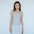 TEXT ROOM Airy Sleeveless_Light Grey