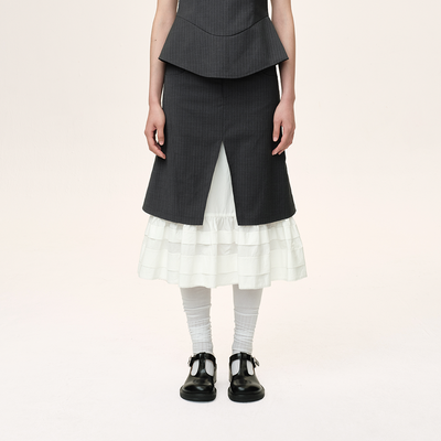 (W) 26SS SKIRT 17 (GRAY)