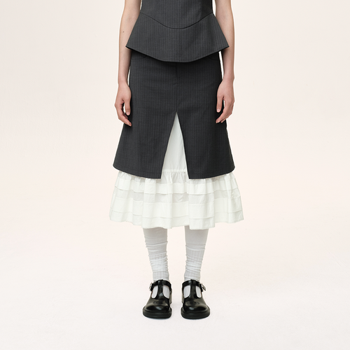 WMWM (concierge) (W) 26SS SKIRT 17 (GRAY)