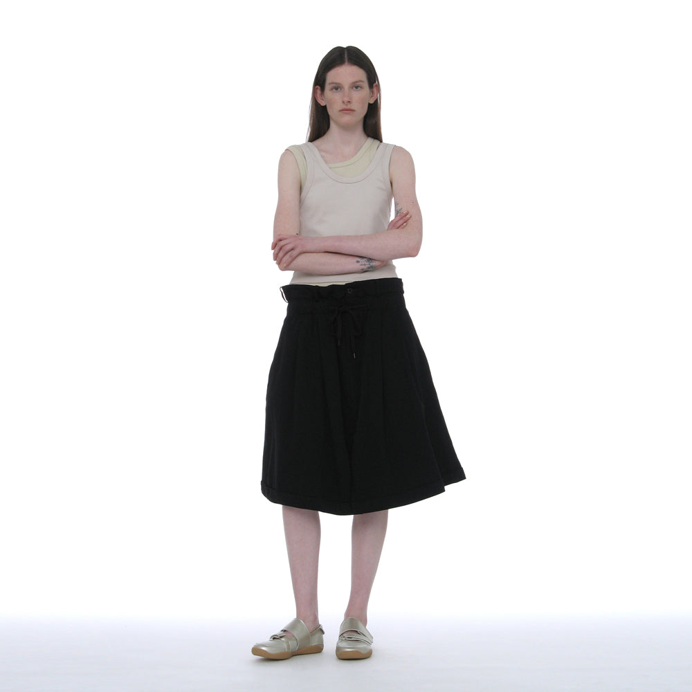 PARTIMENTO WOMEN OVERLAY SLEEVELESS_ECRU