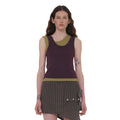 PARTIMENTO WOMEN OVERLAY SLEEVELESS_PURPLE
