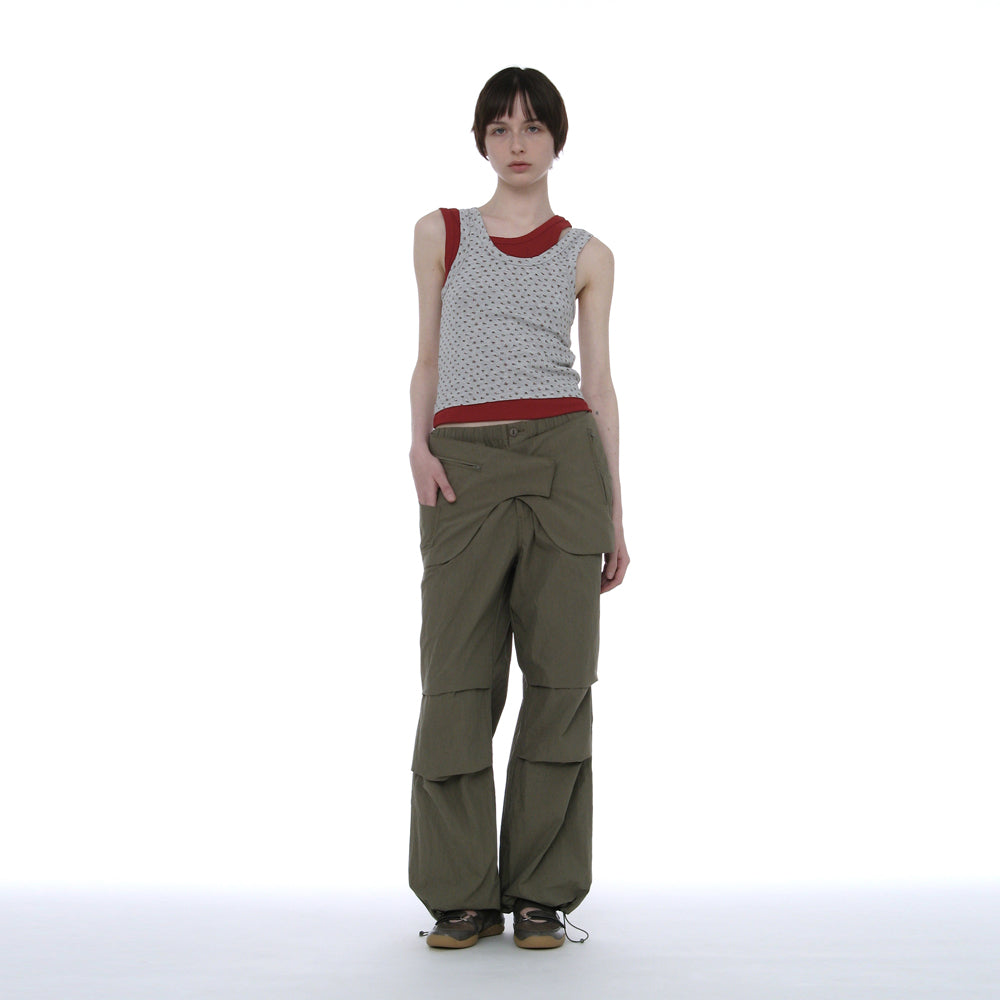 PARTIMENTO WOMEN OVERLAY SLEEVELESS_FLORAL