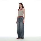 PARTIMENTO WOMEN OVERLAY SLEEVELESS_FLORAL