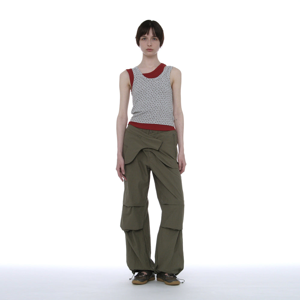 PARTIMENTO WOMEN OVERLAY SLEEVELESS_FLORAL