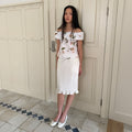 AMIDI (3rd Reorder) FLORAL OFF-SHOULDER TOP