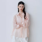 Le' Studio [Summer sheer shirt] SUMMER LOOSE FIT SHEER SHIRT (PK)