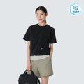 SNOWPEAK APPAREL Root Women's Pocket Short Sleeve T-Shirt Black (S26MWRTS61)