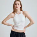 LE SEREIN LS23TP-307 Halterneck tank top_5 Colors