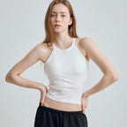 LE SEREIN LS23TP-307 Halterneck tank top_5 Colors