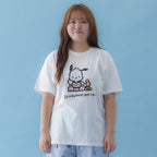 SOMEWHEREBUTTER [Charles Enter PICK] [6th] Pochacco Over-Fit Top - Ivory