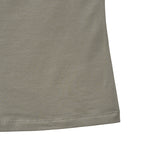 NOIRER FOR WOMEN Boat neck sleeveless t-shirt (ashed khaki)