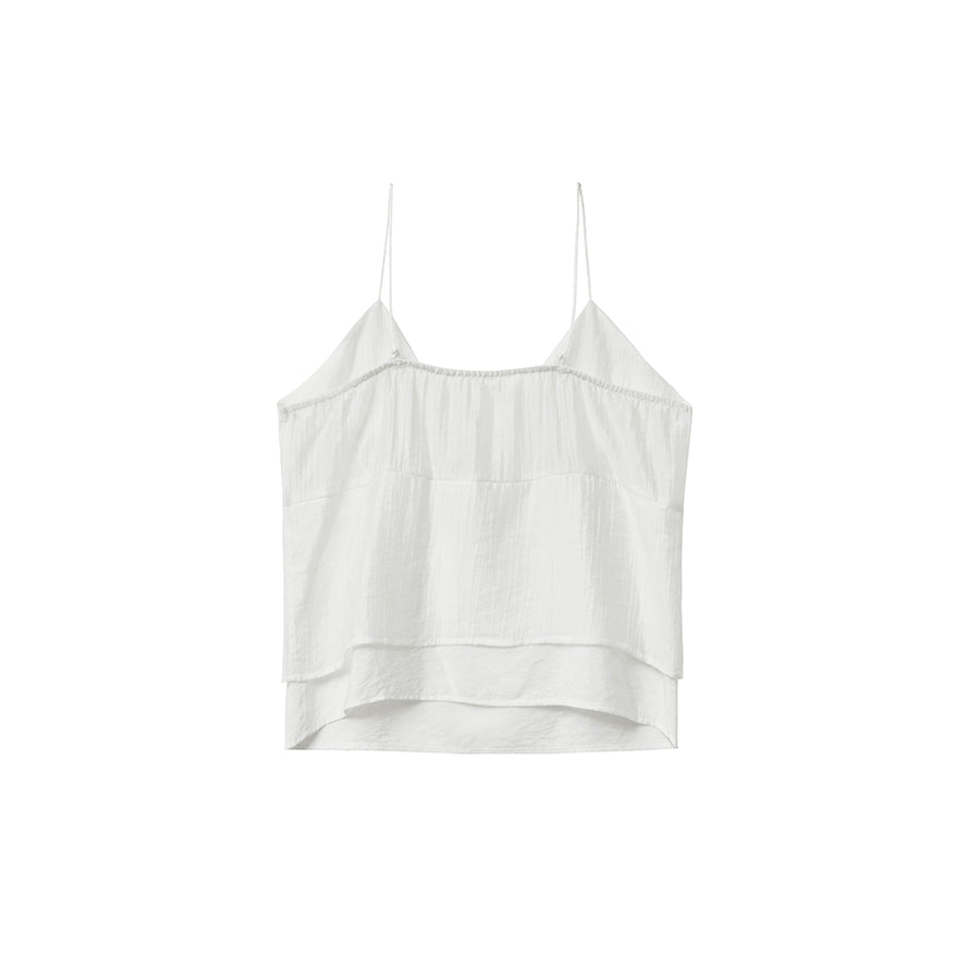 RENSE Double Layered Bustier Ivory