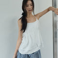 RENSE Double Layered Bustier Ivory
