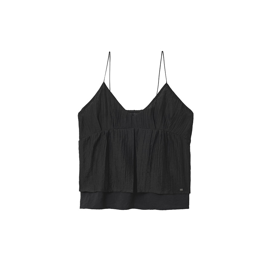 RENSE Double Layered Bustier Black
