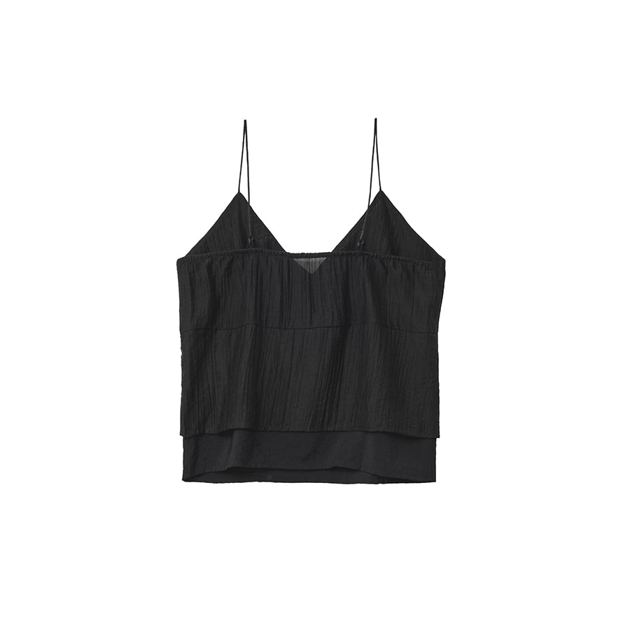 RENSE Double Layered Bustier Black