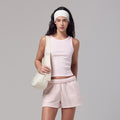OUTDOOR VOICES (W)OV CENTRAL LOGO SLEEVELESS (PINK)